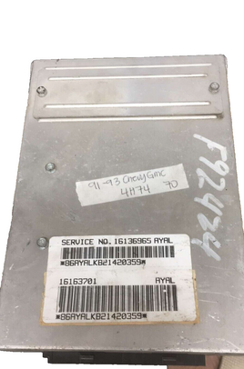 16163701 Equinox or Terrain 1991-1993 ecm ecu computer **TESTED**
