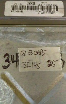 3L8A-12A650-AGA ecm ecu computer 2004 Ford Escape **TESTED GOOD**