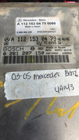 2003-2005 Mercedes-Benz S-CLASS engine control module A 112 153 04 79