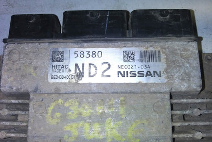 NEC021-034 ecm ecu computer 2015-2016 Nissan Juke