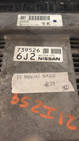 NEC028-072 engine control module 2017 Infiniti QX60