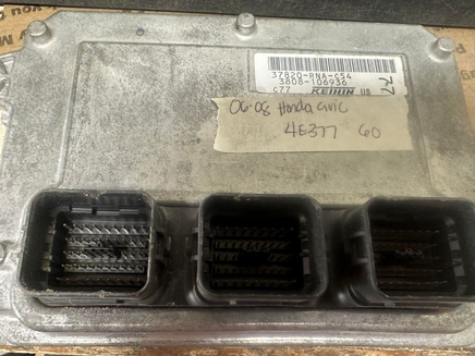 37820-RNA-C54 Honda Civic 2006-2008 ecm ecu computer