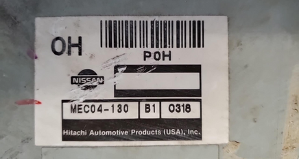 MEC04-130  Nissan Frontier ecm ecu computer 2000