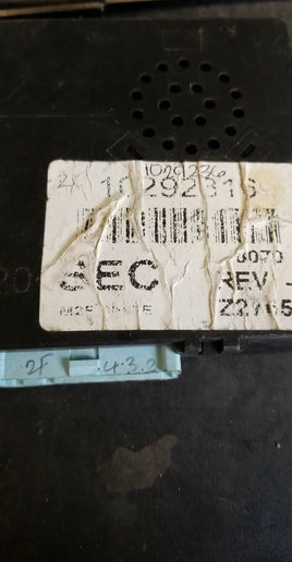 10292316 Olds 98 Regency 1997-1999 bcm body control module