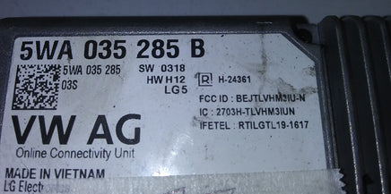 5WA 035 285 B communication control module 2022 Volkswagen VW Atlas