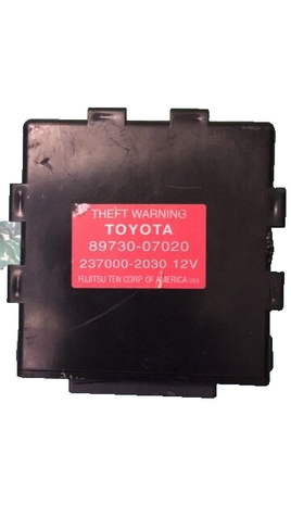 89730-07020 theft warning module 2000-2004 Toyota Avalon