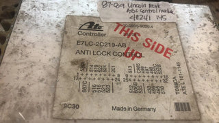 E7LC-2C219-AB Lincoln Mark VII ABS control module 1987-1989