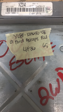 YL8F-12A650-CE Ford Escape 2001  ecm ecu computer **TESTED**