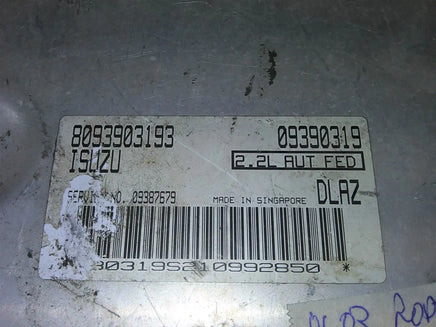 8093903193 ecu ecm computer 2001-2003 Isuzu Rodeo