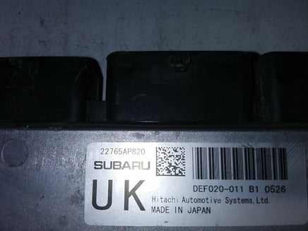 2021 Subaru Ascent ecm ecu computer 22765AP820