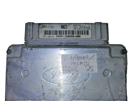 F07F-12A650-ABB ecm ecu computer 1991 Ford Explorer or Mazda Navajo
