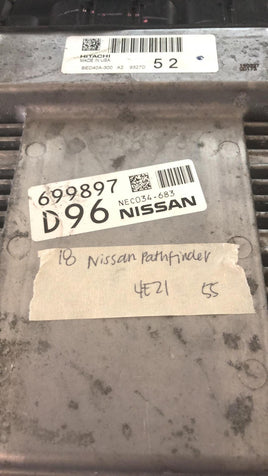 NEC034-683 Nissan Pathfinder 2018-2019 ecu ecm computer