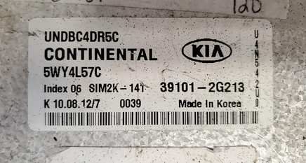 39101-2G213  ecu ecm computer  Kia Rondo 2011-2012