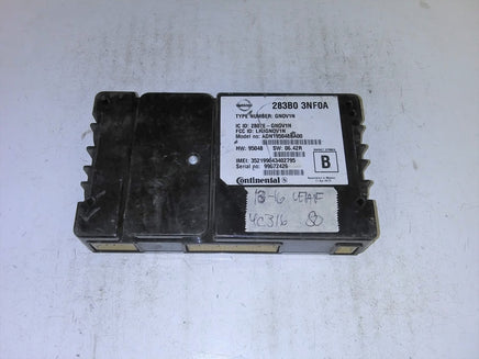 283B0 3NF0A Nissan Leaf 2013-2016 communication telematics control module