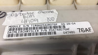 P04748076AF Dodge Caravan or T&C multi-function relay module 2003