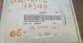 12607632 Pontiac G6 2006 ecu ecm computer