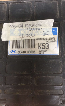 95440-39880 Hyundai Tiburon ecm ecu computer 2003-2004