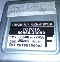 89960-33090 headlight leveling control module