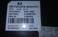 86740-0R020 Phone telephone control module 2019-2021 Toyota Rav4 Rav-4