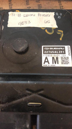 22765AL391 ecu ecm computer 2017-2018 Subaru Forester