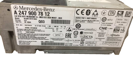 A 247 900 78 12 Mercedes-Benz E220 Control Unit computer 2023-2024