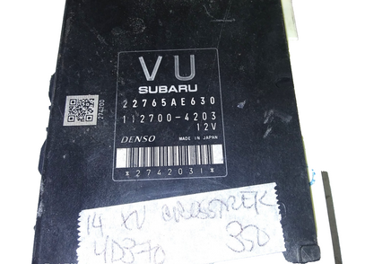 22765AE630 ecu ecm computer 2014 Subaru XV Crosstrek