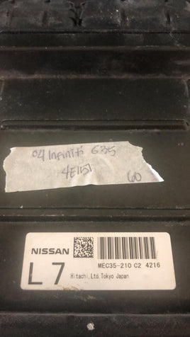 MEC35-210 Infiniti G35 2004 ecm ecu computer