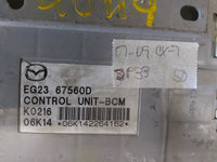 2007-2009 Mazda CX-7 bcm body control module EG23 67560D