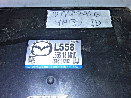 L558 18 881D ecm ecu computer 2008 Mazda 6 Mazda6