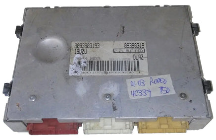 8093903193 ecu ecm computer 2001-2003 Isuzu Rodeo