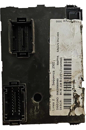 00520060980 bcm body control module 2016 Fiat 500