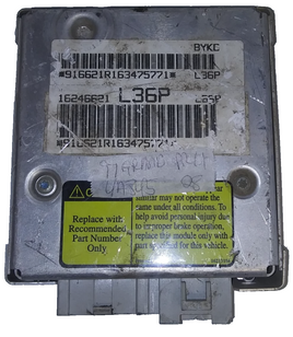 16246621 abs anti-lock brake control module 1997 Pontiac Grand Prix