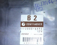 22611AE522 ecm ecu computer 2000 Subaru Impreza
