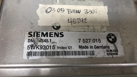 7 527 015 BMW 330 330i engine control 2003-2005 module computer