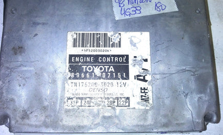 89661-07151 ecm ecu computer 1998 Toyota Avalon