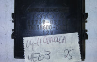 2009-2011 Toyota Corolla tire pressure monitor 89769-02010