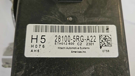28100-5RG-A22 Honda CR-V CRV 2020-2021 tcm transmission computer