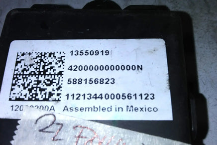 13550919 Chevy Equinox 2022 heated seat control module