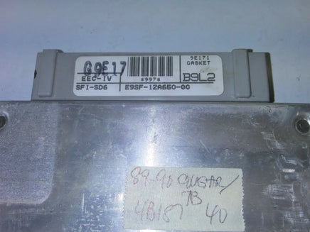 E9SF-12A650-GC ecm ecu computer 1989-1990 Thunderbird or Cougar