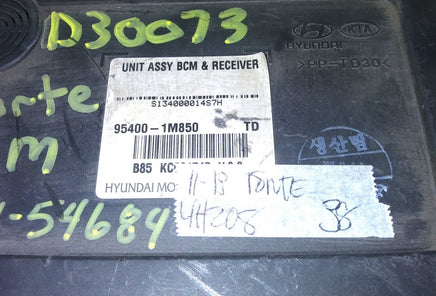 95400-1M850 bcm body control module 2011-2013 Kia Forte