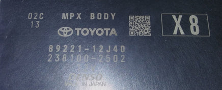 89221-12J40 Multiplex Network Control Module 2003 Toyota Corolla