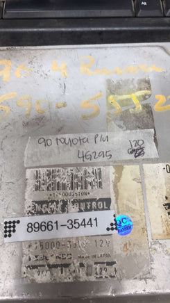 89661-35441 Toyota 4-Runner 4Runner 1990 ecm ecu computer **tested**