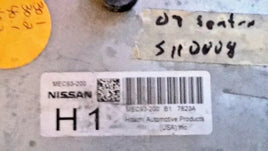 MEC93-200 ecm ecu computer 2007 Nissan Sentra