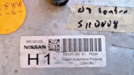 MEC93-200 ecm ecu computer 2007 Nissan Sentra