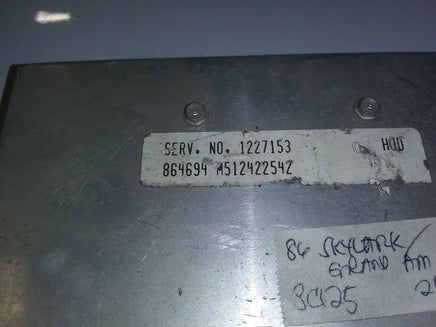 1227153 Buick Skylark or Grand Am 1986 ecm ecu computer