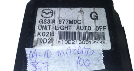GS3M 677M0C head light lighting control module 2009-2010 Mazda 6 Mazda6