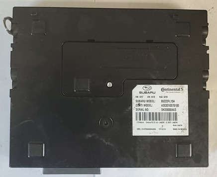 Subaru telematics control module computer 86222FL15A