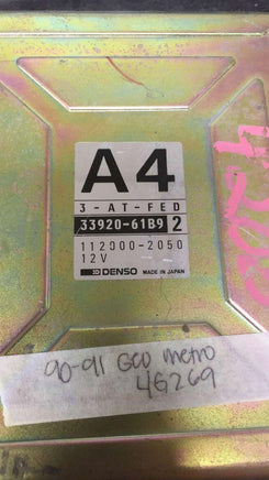 33920-61B92 Geo Metro ecm ecu computer 1990-1991 - Swan Auto