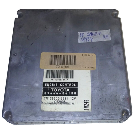 89666-06180 ecu ecm computer 2001 Toyota Camry