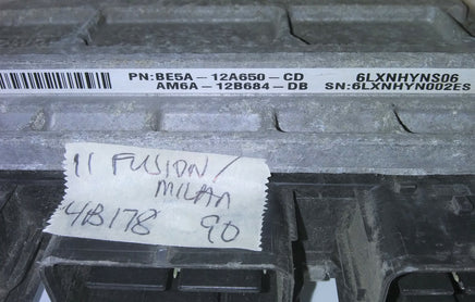 BE5A-12A650-CD Ford Fusion or Mercury Milan 2011 ecm ecu computer